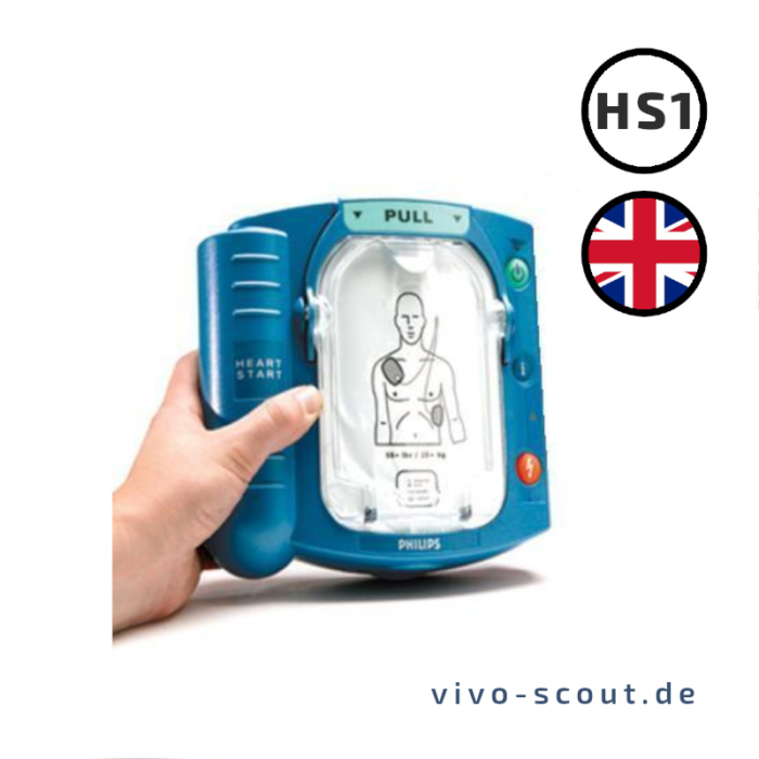 Philips AED HS1 Halbautomat Englisch