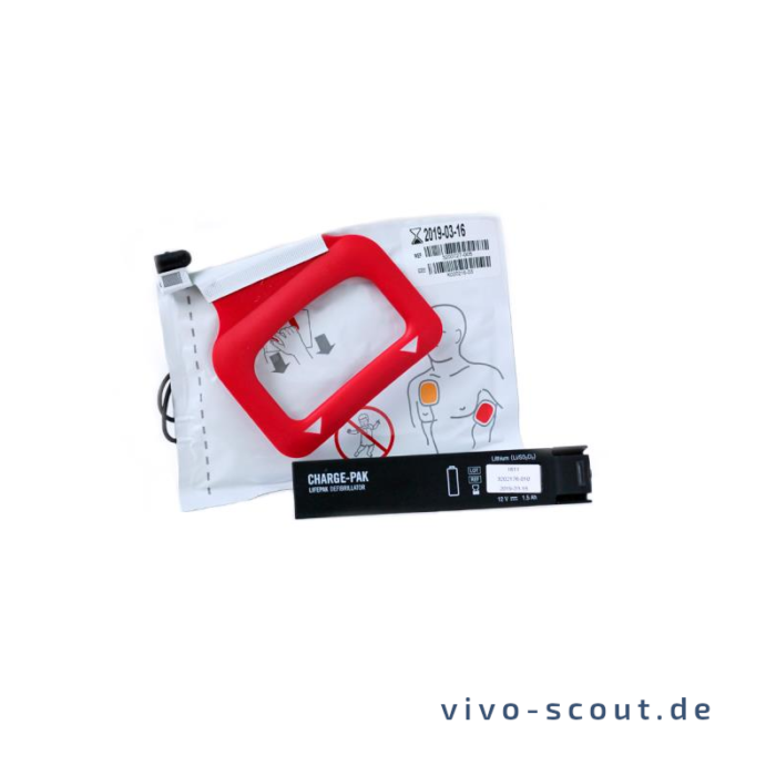 LIFEPAK CR PLUS Charge-Pak Elektroden und Batterien für Erwachsene bei VIVO SCOUT