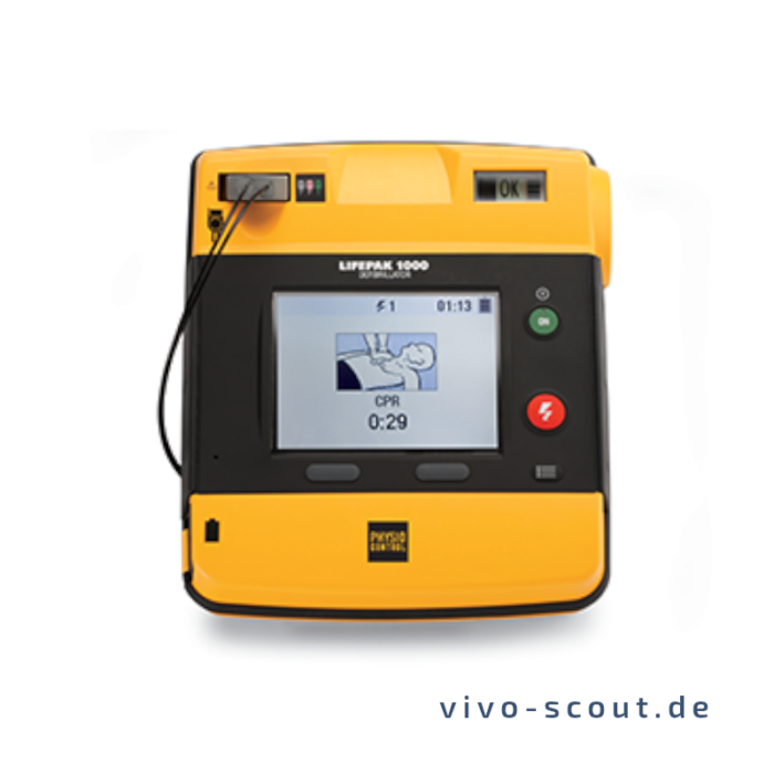 AED LIFEPAK 1000 halbautomatisch bei VIVO SCOUT