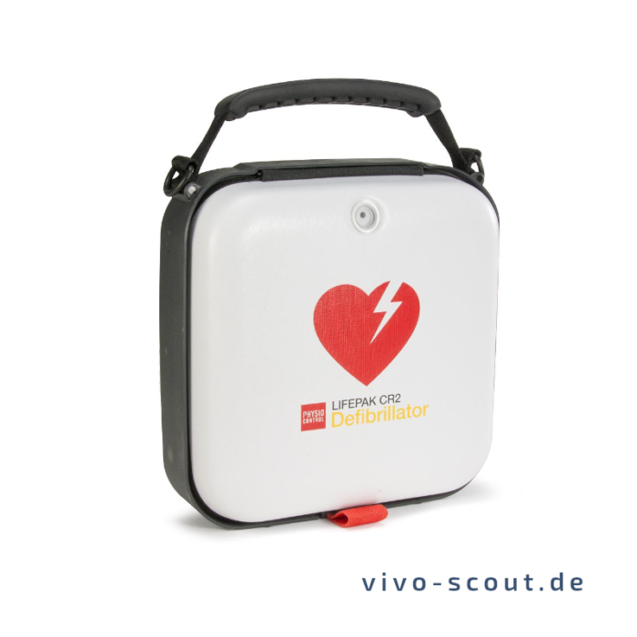 AED Lifepak CR2 halbautomatisch inklusive Softshelltasche bei VIVO SCOUT